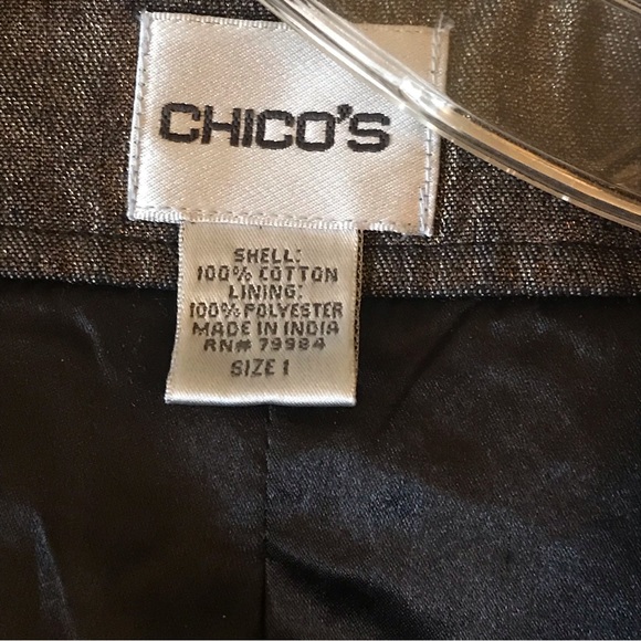 Chicos brown jacket sz 8 - Picture 5 of 8